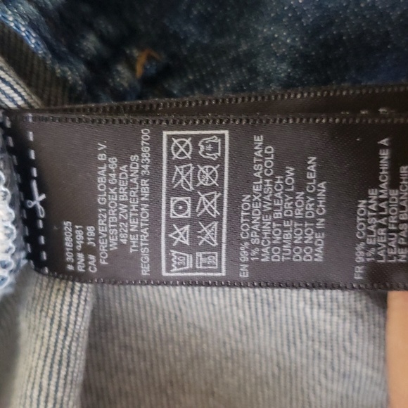 F21 Denim Vest - Picture 7 of 7